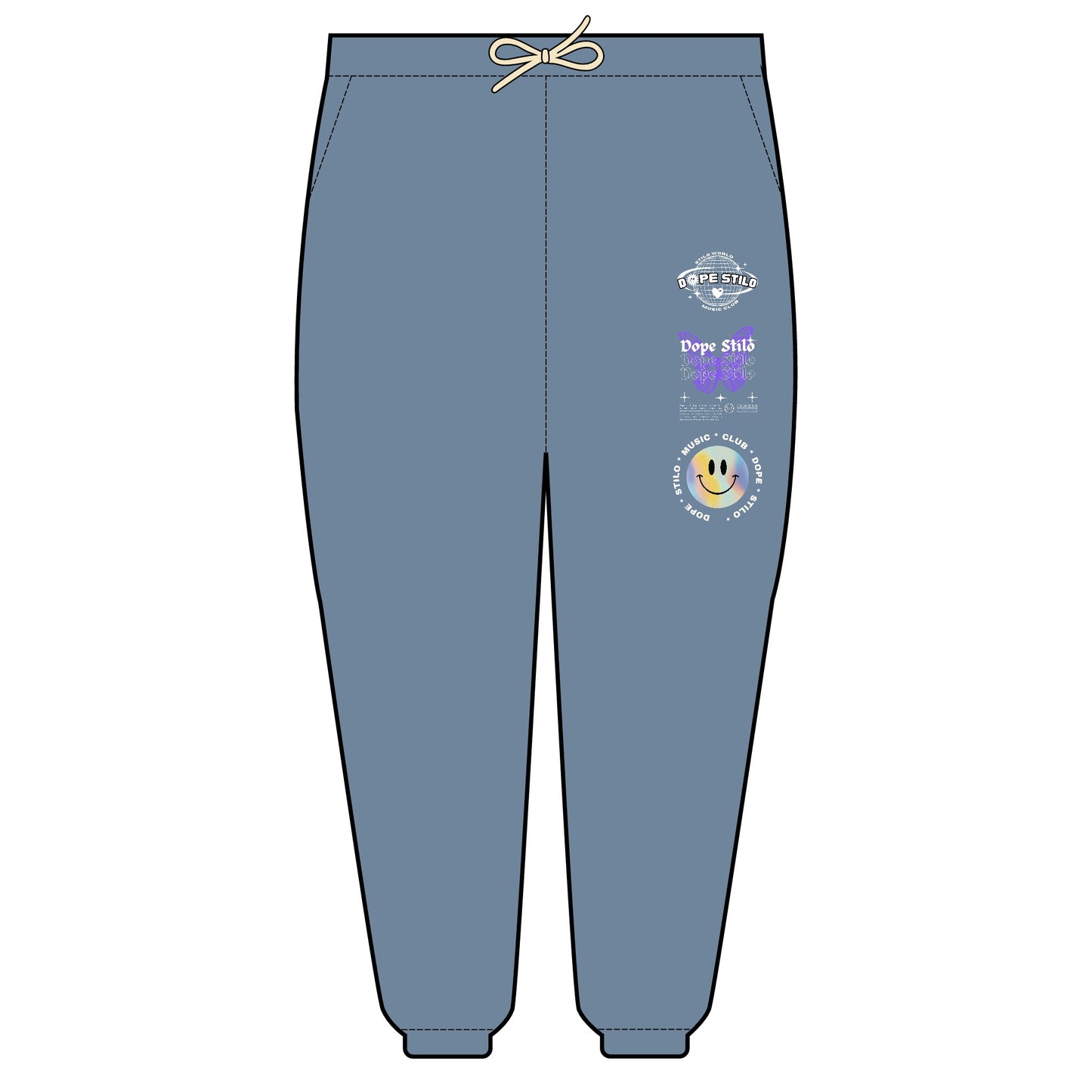 Unisex Garment-Dyed Lightweight Fleece Sweatpants