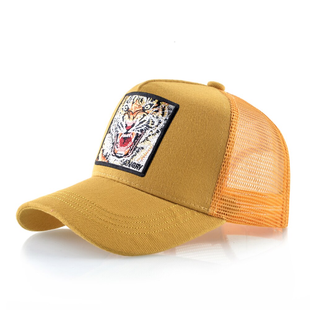 Roaring tiger Embroidered Cap