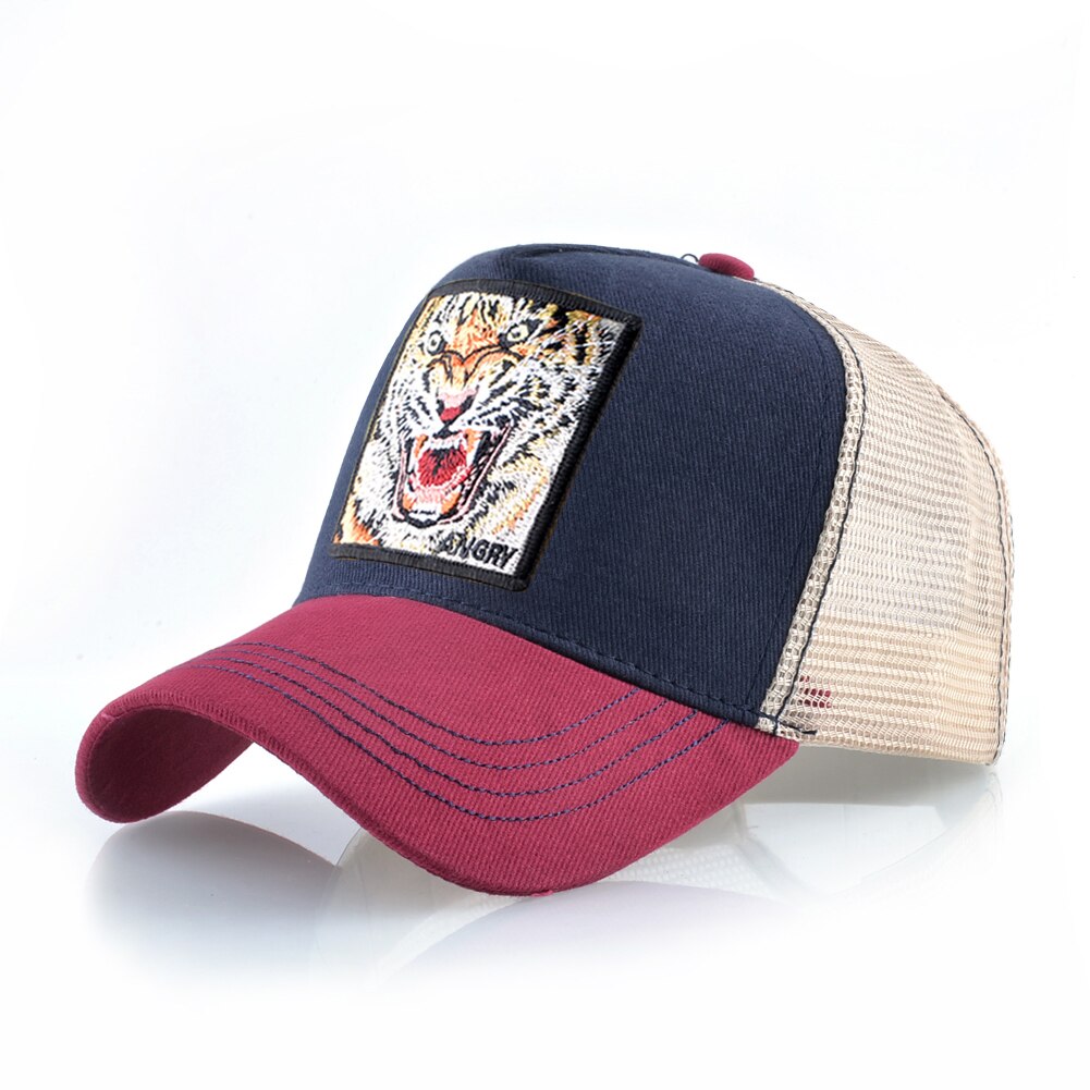 Roaring tiger Embroidered Cap