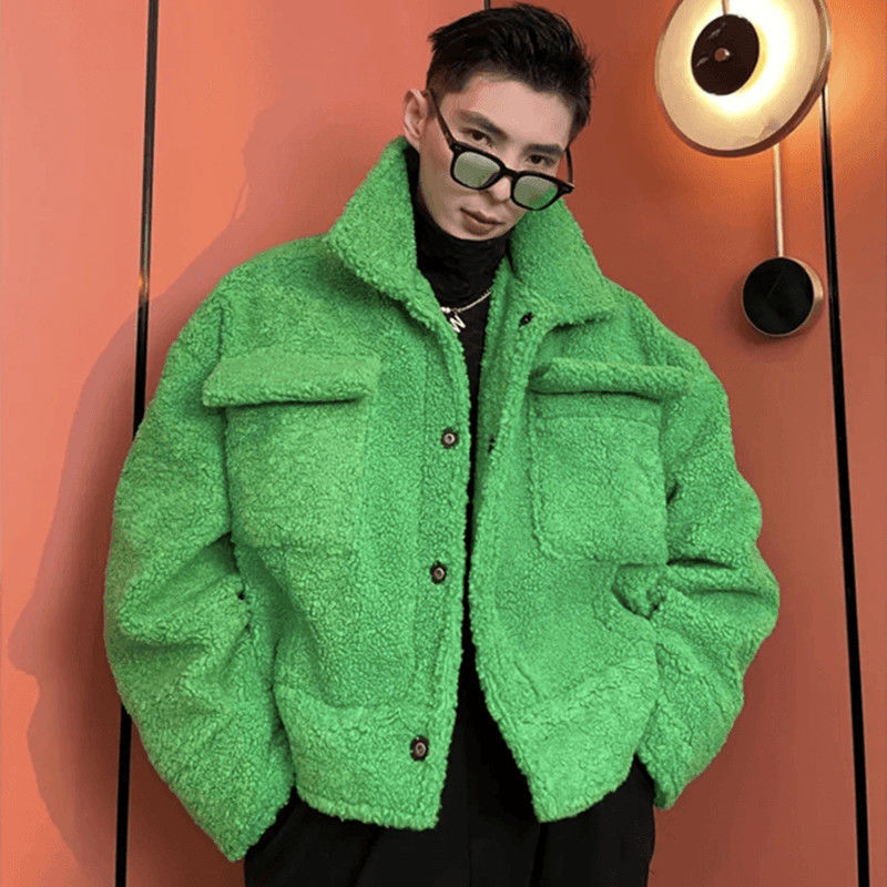 Ruffian Jacket Plush Thick Coat